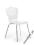 KRZESŁO K 84 CHROM DREWNO biały LOKAL stol kuchnia