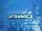 EMBLEMAT ZNACZEK KLAPY AWD SUBARU FORESTER 99