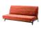 IKEA KARLABY/ KILLEBERG Sofa trzyosobowa pomarańcz