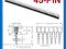 Listwa kołkowa żeńskia 1x45pin 2.54 [1szt] #BB022