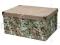 69495 PUDEŁKA PUDEŁKO TEKTUROWE OZDOBNE 39x28x19CM