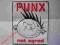 PUNX NOT ZGRED - naszywka, sitodruk !, punk rock