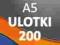Ulotki A5 200 szt. . - Dostawa 0 zł - PREMIUM 170g