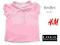 H&amp;M LOGG POLO ~ GIRL PUDROWY RÓŻ 9-12m 80