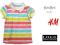 H&amp;M LOGG POLO ~ GIRL LANDRYNKA paski 9-12m 80