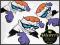 DEXTER - 10cm Cartoon Stickers naklejki