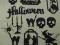 HALLOWEEN zestaw scrapków  wz2