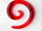 Rozpychacz spirala 4mm - czerwona !!!