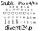 Wszystkie Śruby Śrubki Serwis iPhone 4s 4G