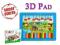 TABLET EDUKACYJNY WESOŁA FARMA 3D-PAD DŹWIĘKI LED