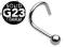 DO NOSA TYTANOWY, TYTAN G23, KULECZKA 2 mm