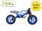 ROWEREK BIEGOWY DREWNIANY MOTOR POLICJA BEZPIECZNY