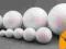 Kula kule bombki styropianowe 60mm