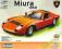 LAMBORGHINI MIURA DO ZŁOŻENIA 1:18 BBURAGO KIT