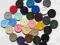 GUZIKI  20mm  15sztuk = 1zł  MIX kolorów