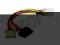 KABEL ZASIL. DO DYSKÓW MOLEX-&gt;SATA+MOLEX Wysyłk