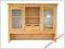 WITRYNA nadstawka na kredens DREWNO bukowe NOWA!!!