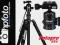 Statyw Fotopro MGA-584 + głowica kulowa 52Q torba