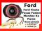 Głośniki Ford Fiesta Focus Fusion Mondeo Ka Puma