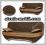 WERSALKA SOFA KANAPA ROZKŁADANA ŁÓŻKO ŁÓDKA 2