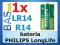 Bateria PHILIPS LongLife R14 _ 1,5V