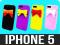 APPLE IPHONE 5 ETUI PANEL PLECKI KABURA POKROWIEC
