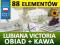 88x LUBIANA VICTORIA SERWIS OBIADOWY BAMBUS 3394