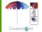 Parasol multikolor TĘCZA średnica 2.20M