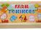 DOMINO OBRAZKOWE EDUKACYJNE DREWNIANE-FARMA