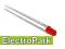 Dioda LED 3mm czerwona 60 10szt.