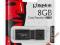 KINGSTON FLASH DT100G3/8GB |!