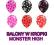 BALONY MONSTER HIGH urodziny 6wz. balon URODZINY