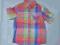 REBEL KOSZULA W KRATKĘ BAWEŁNA r.152, 11/12 lat