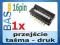 Przejście IDC kabel _ druk _ 16pin