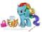 MY LITTLE PONY KUCYK RAINBOW DASH NIEBIESKI MASKA