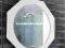 DUŻE OŚMIORAMIENNE  PIEKNE  LUSTRO KLASYKA