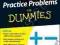 BASIC MATHS PRACTICE PROBLEMS FOR DUMMIES