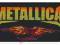 Naszywka METALLICA -logo-   100% ORYGINAŁ !