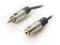 KABEL STEREO MINIJACK-PRZEDLUZACZ 1.8M HQ GOLD