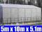 NMPP 5m x 10m NAMIOT GARAŻ HALA MAGAZYNOWA MAGAZYN