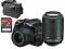 Nikon D3200 +18-55 VR II +55-200 VR +TORBA +16GB