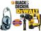 DEWALT MŁOTOWIERTARKA D25323K + ODKURZACZ B&amp;D