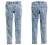 H&amp;M NOWE TREGGINSY JEANS NIEBIESKIE__110