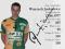 Wojciech Jurkiewicz - autograf - aukcja  dla Kuby