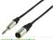 KABEL JACK 6.3 mm STEREO WT - XLR GN 6 M. FV W-WA