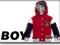 NEXT LATO KURTKA LETTERMAN RED-NAVY 6-9 M