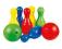 MZK Kręgle Maxi 31 cm 6 szt. + 2 kule Mochtoys