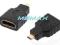 ADAPTER -PR ZEJŚCIÓWKA  HDMI MICRO HDMI GOLD