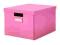 IKEA TJENA Pudełko z pokrywką 27x35x20 cm, różowy