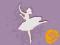 Dekoracyjna baletnica  4,5x6 cm